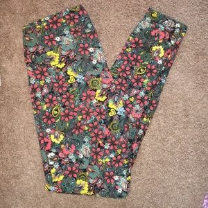 Floral Lularoe Leggings